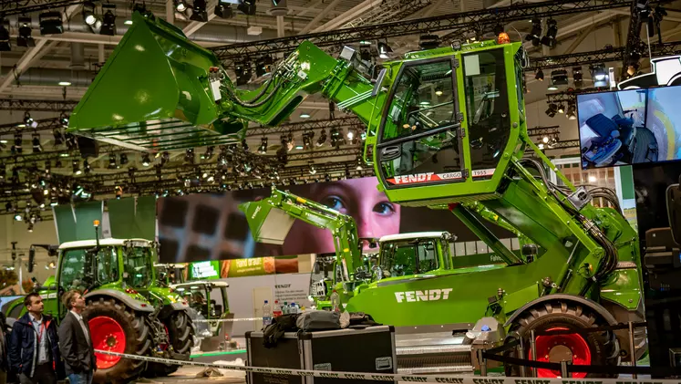 Fendt chargeur télescopique Réussir machinisme