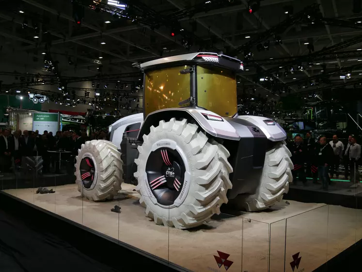 Concept tractor NEXT Massey Ferguson Réussir Machinisme