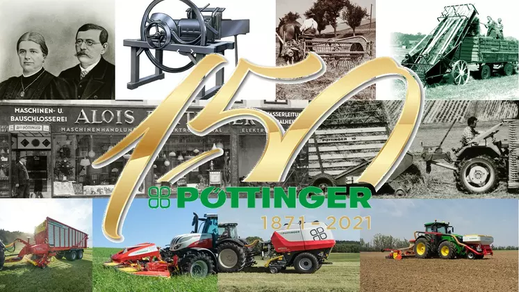 Pöttinger 150 ans Réussir Machinisme