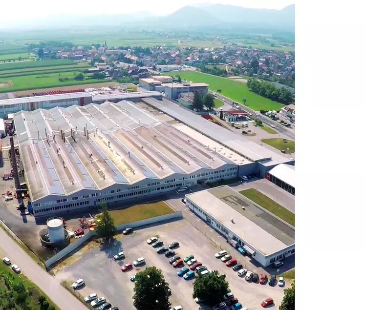 L'usine SIP en Slovènie