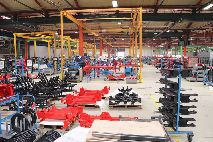 L’organisation de la production de l’usine SIP utilise le principe du Lean Manufacturing.