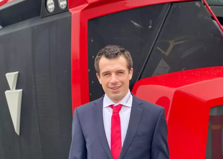 Maxime Sénécal, Responsable commercial Grand-Ouest chez Holmer France