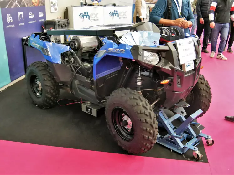 RPM Polaris Ace autonome Gmex Réussir machinisme Sival 2020