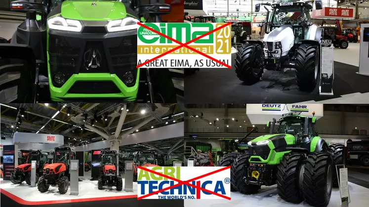 Same Deutz Fahr Eima Agrichnica Salon Réussir Machinisme