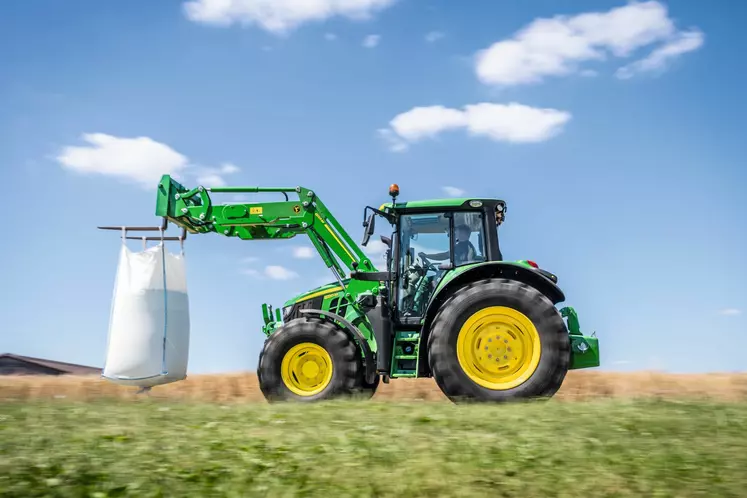 John Deere chargeur frontal série M Réussir machinisme