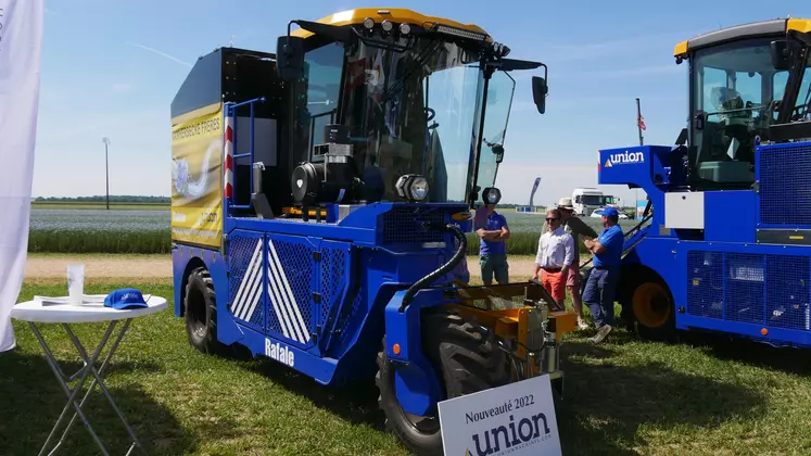 Union dévoile l'enrouleuse Rafale.