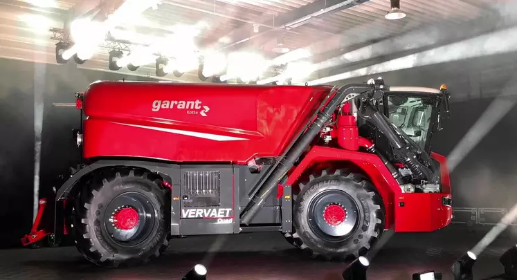 Automoteur Vervaet Quad 550 avec tonne à lisier Garant Kotte