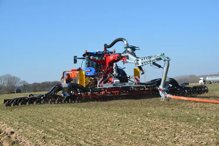 Vredo propose une solution d'épandage sans tonne, baptisée SSU.