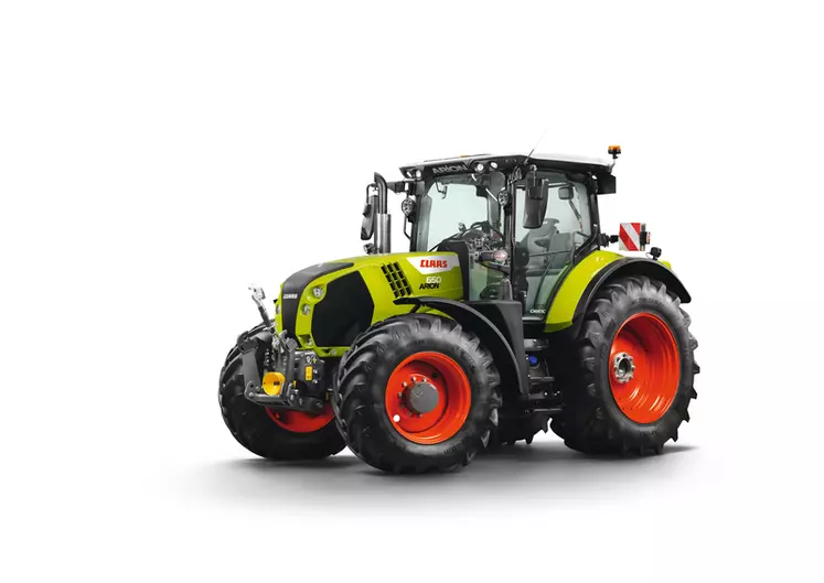 Les tracteurs Claas Arion 500 et 600 Stage V conservent les mêmes puissances © Claas