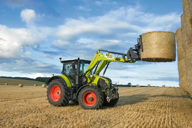 Les tracteurs Claas Arion 500 et 600 Stage V © Claas