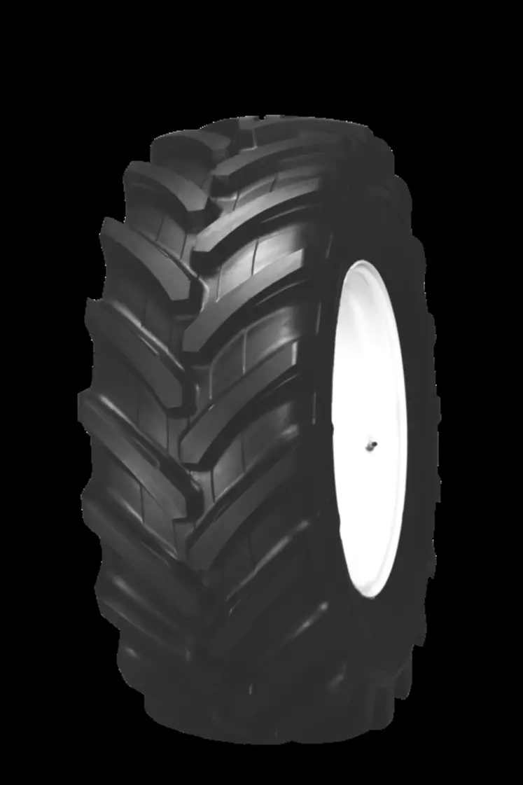 Le pneumatique radial Agri Star 2 d’Alliance Tire Group intègre de larges épaulements. © ATG