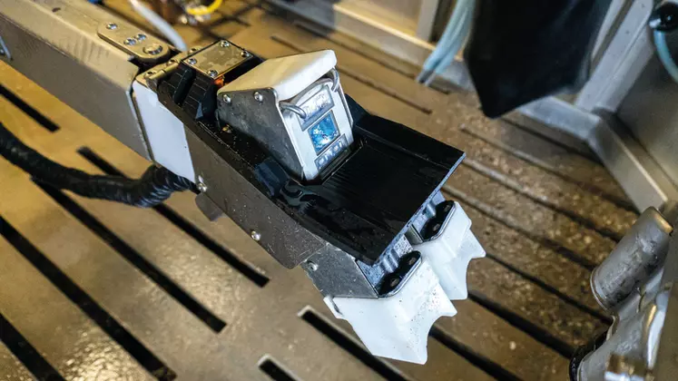 Le robot de traite Gemini de Boumatic reçoit une caméra 3D à technologie "temps de vol" © Boumatic