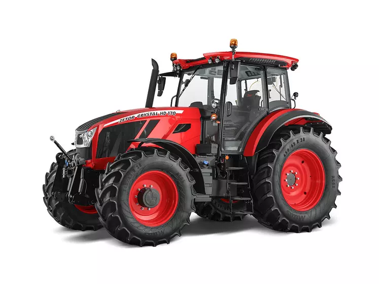 Le tracteur Zetor Crystal HD adopte un moteur conforme à la norme Stage V. © Zetor