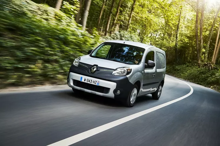 Les ventes de véhicules utilitaires électriques sont en hausse de 37 % depuis le début de l'année, en comparaison à 2019. © Renault