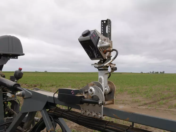 Les caméras du dispositif Sniper Technologies de Berthoud surveillent chacune trois mètres de large. © D. Laisney
