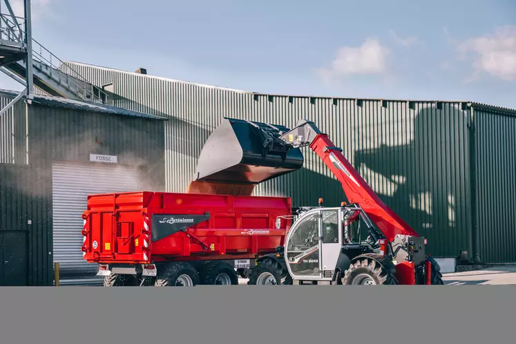 Les télescopiques Massey Ferguson sont fabriqués dans l'usine Bobcat de Pontchâteau en Loire-Atlantique. © Massey Ferguson