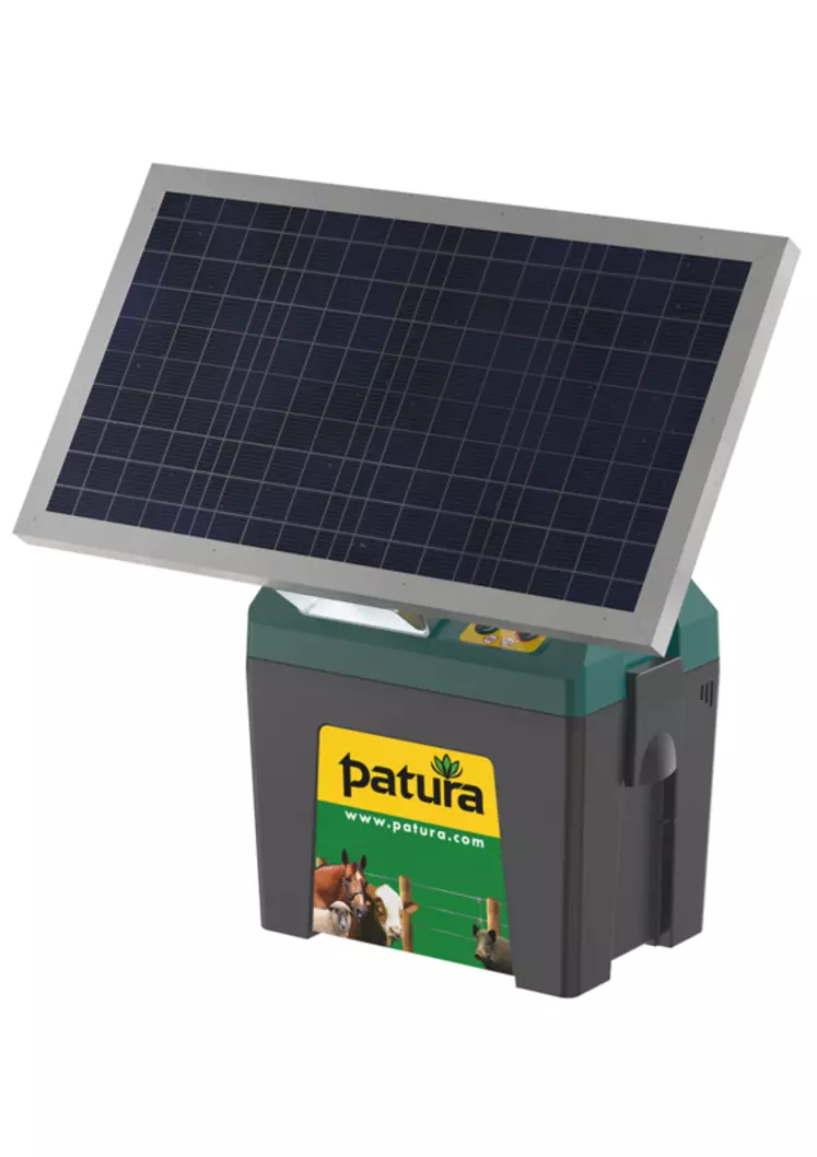 Les électrificateurs mobiles à batterie MaxiBox peuvent recevoir un module solaire