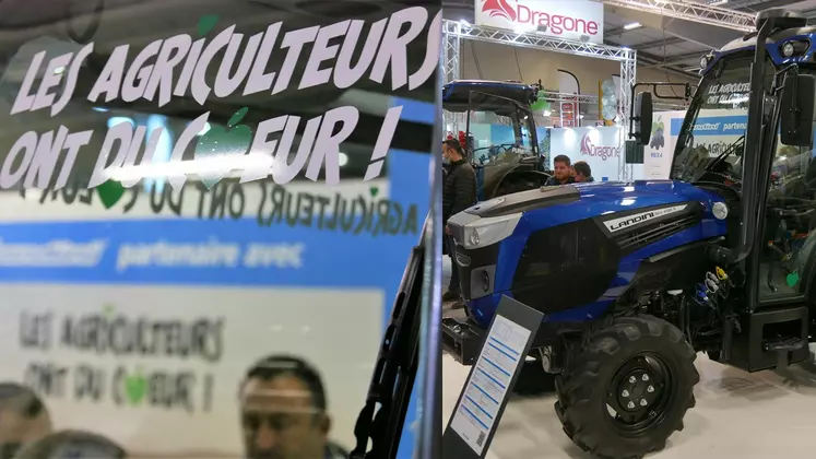 Landini est partenaire de l'association Les Agriculteurs ont du coeur.