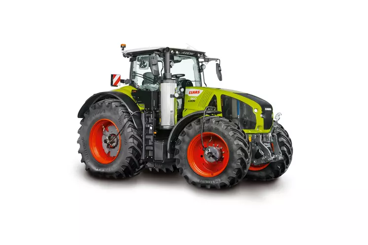 Tracteur Claas : Des chenilles plus larges pour l'Axion Terra Trac