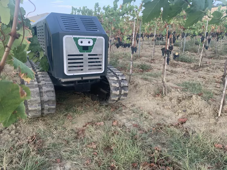 Earth Automations DooD - Tracteur à chenilles autonome avec moteur thermique