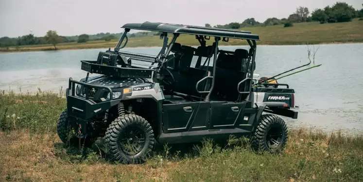 SSV électrique Hisun Farmer EV75 Crew avec arceau