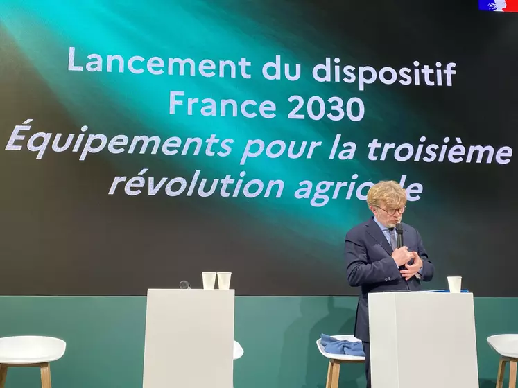 Marc Fesneau au salon de l'agriculture