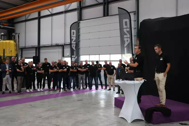 usine Arland inauguration effectif