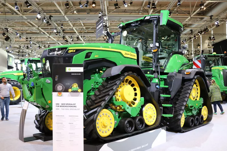 John Deere 8RX 410 - tracteur à chenilles