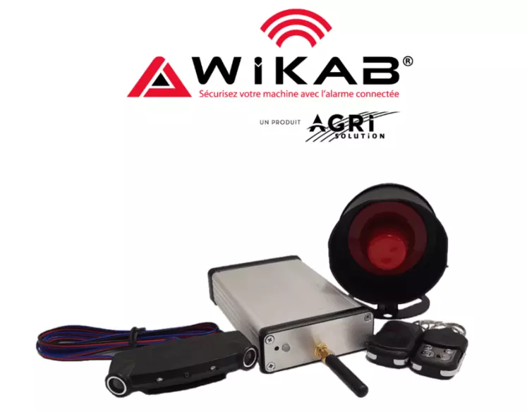 Kit d'alarme Wikab d'Agrisolution