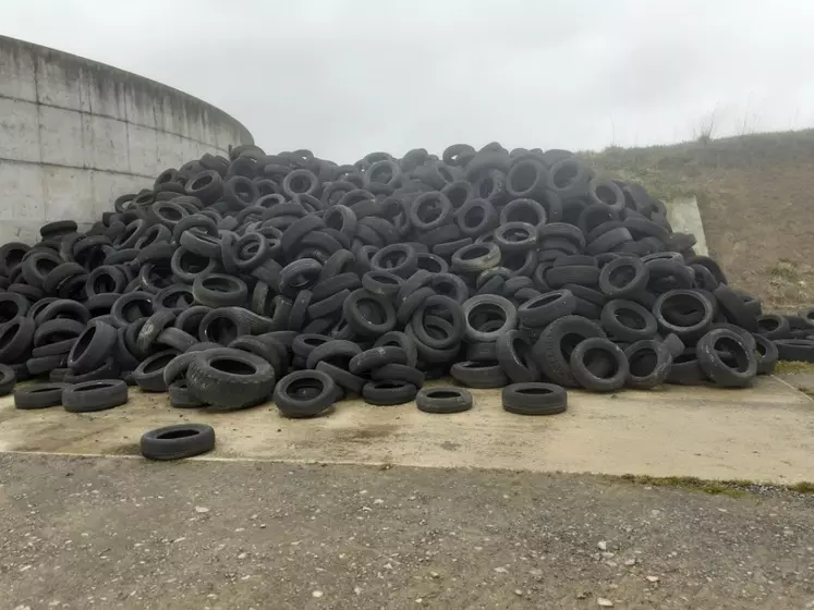 200 tonnes de pneus récupérés en une semaine dans l'Aisne