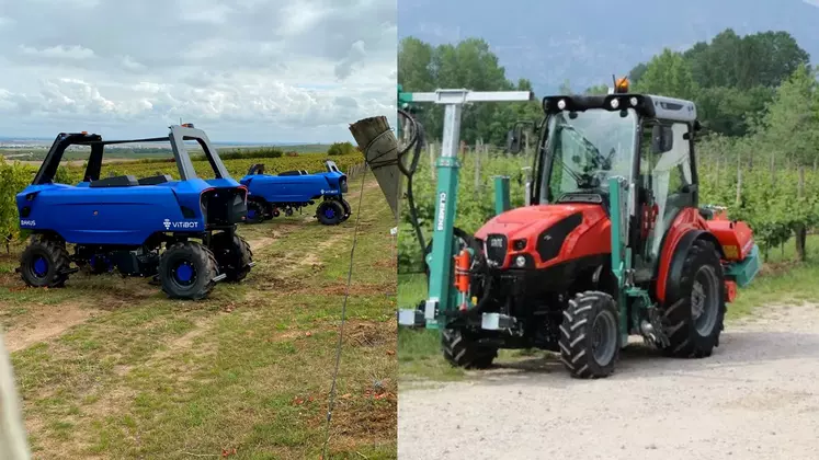 Same Deutz-Fahr rentre au capital de Vitibot et devient actionnaire majoritaire. 