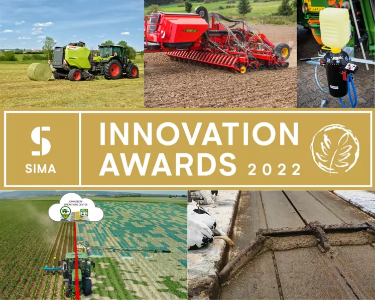 Les innovations sélectionnées pour concourrir aux Sima Awards 2022