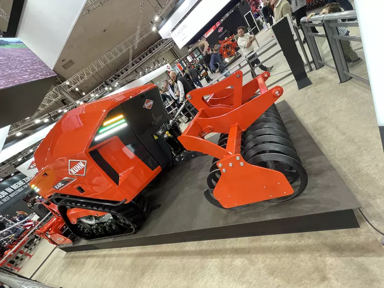 Kuhn dévoile le robot des champs Karl.