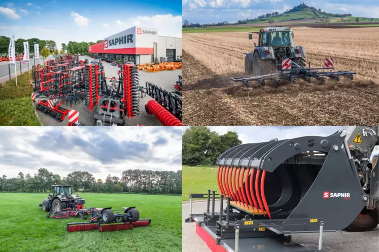 Difféa importe en France les outils du constructeur allemand Saphir.