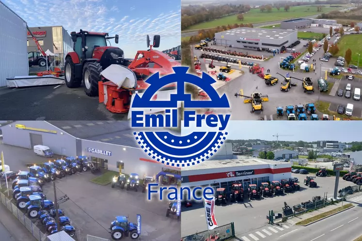 Après avoir repris il y a quelques semaines la concession Case IH Bretagri, Emil Frey rachète le groupe Gabagri et les concessions New Holland Gabillet, Matériel agricole castelbriantais (MAC), ainsi que la concession Case IH Terrinov. 