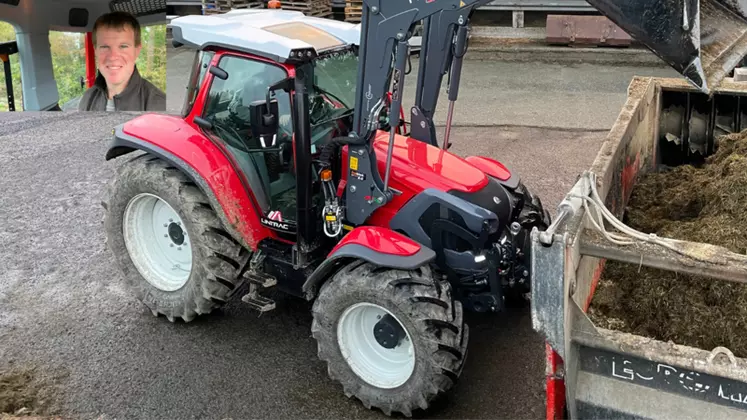 Tracteur Lindner Lintrac 115 LS avec chargeur frontal