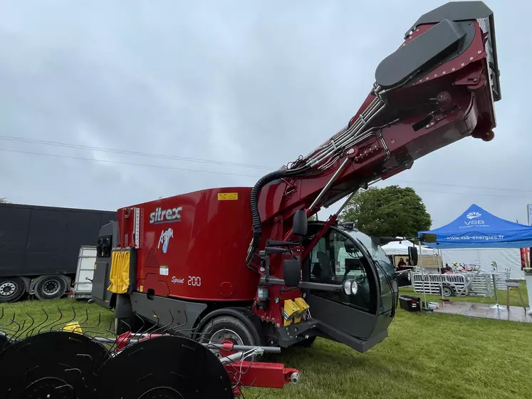 Désileuse automotrice SItrex au Salon de l'herbe 2024