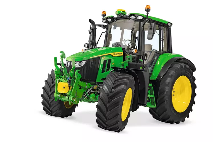 Les tracteurs John Deere 6M compacts à capot plongeant se décline en 4 modèles.