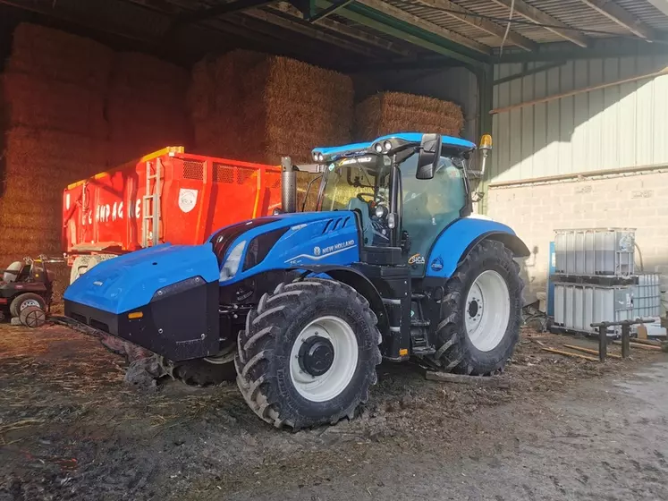 Tracteur New Holland T6.180 Methane Power