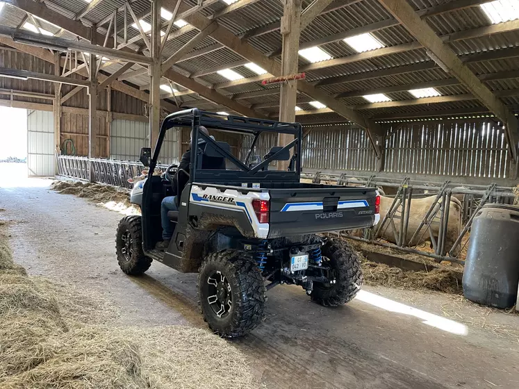 Tableau de bord du SSV électrique Polaris Ranger Kinetic