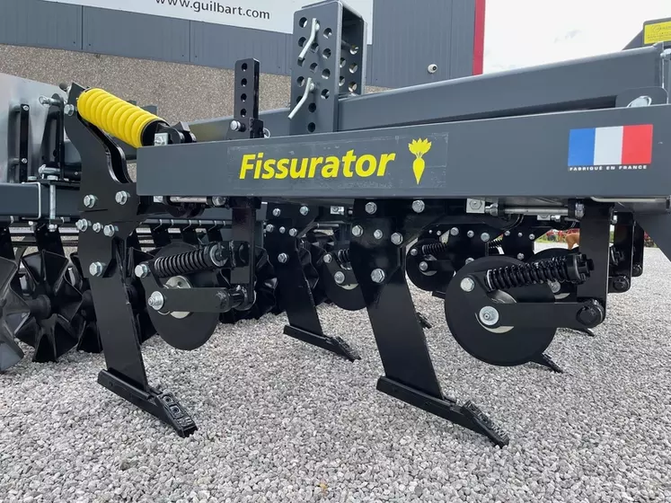 Lames de l'ameublisseur Fissurator de Guilbart