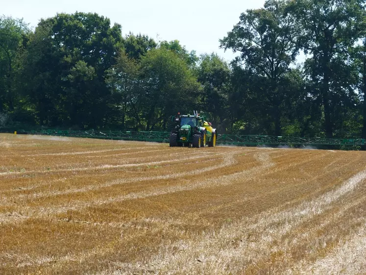 La pulvérisation ciblée See & Spray Select de John Deere permet d'économiser jusqu'à 70 % de produits.