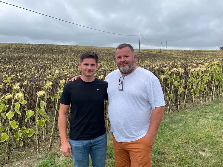 Enzo et Vincent Cettolo, agriculteurs et entrepreneurs dans le Gers