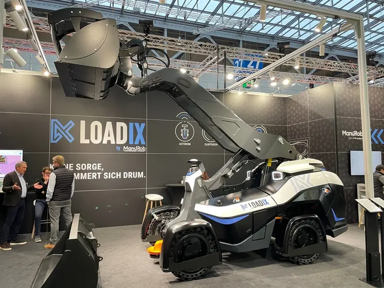 <em class="placeholder">Robot de manutention Loadix de Manurob.</em>