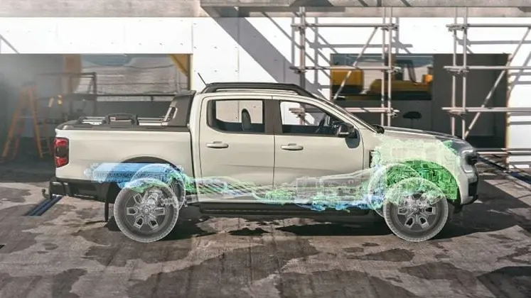 <em class="placeholder">Ford Ranger hybride rechargeable à moteurs essence et électrique</em>