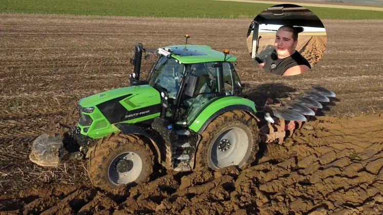 <em class="placeholder">Tracteur Deutz-Fahr 6180 TTV au labour.</em>