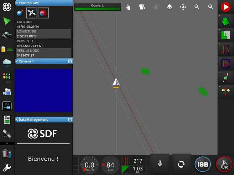 <em class="placeholder">Capture d&#039;écran du GPS du tracteur Deutz-Fahr 6180 TTV.</em>