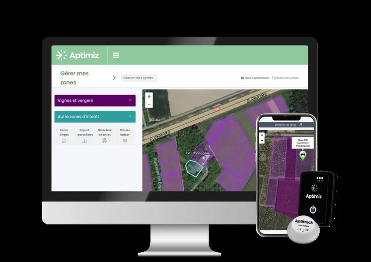 <em class="placeholder">Ecran ordinateur sur la plateforme Aptimiz.</em>