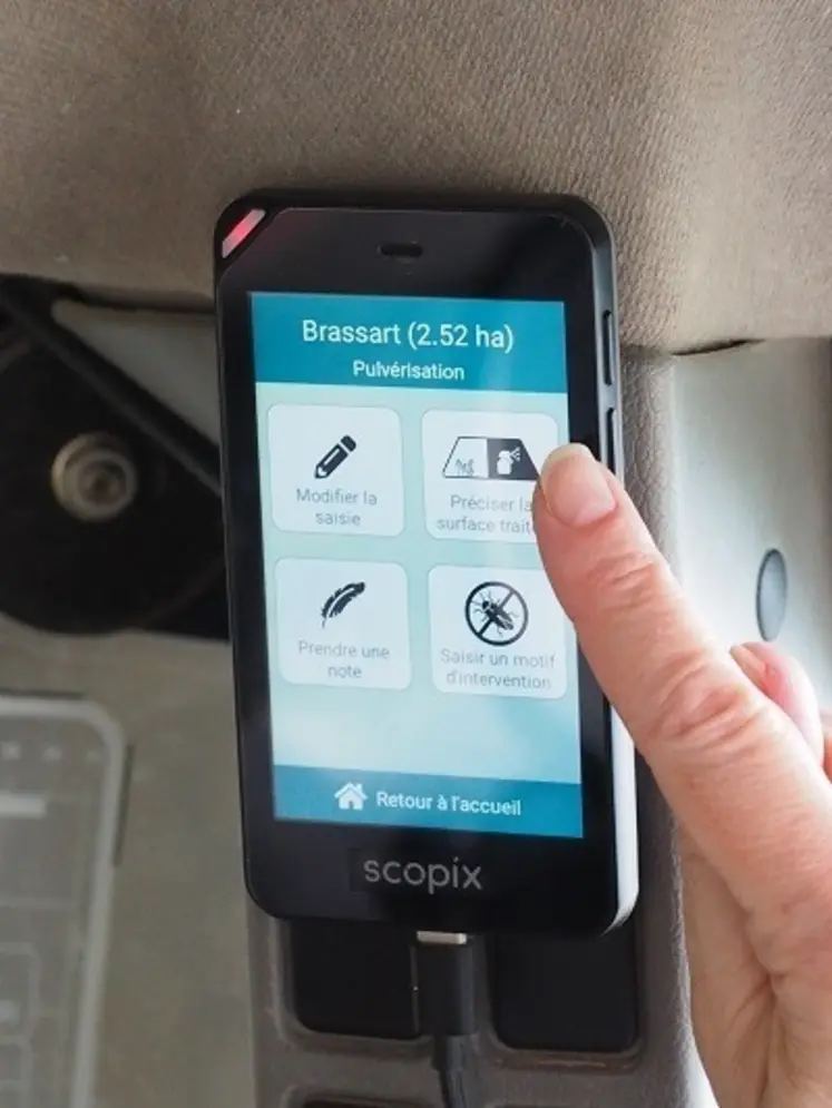 <em class="placeholder">Terminal pour utiliser la balise Scopix.</em>