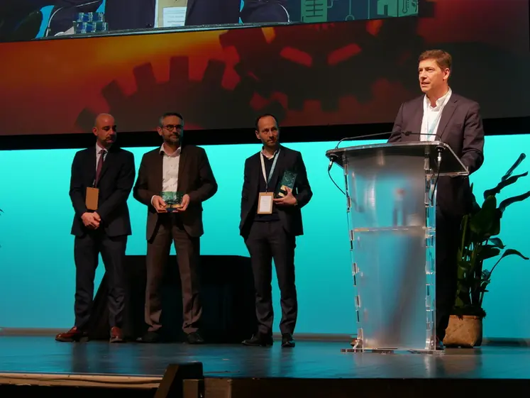 <em class="placeholder">Les trophées de l&#039;ISC ont récompensé les constructeurs de tracteurs pour leur meilleure note ou leur meilleure progression sur six ans. </em>